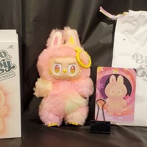 Pop Mart Labubu Big Into Energy Blind Box Plush Pendant character Loyalty.